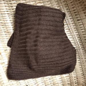 Brown Circular Sweater Image