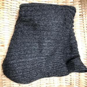 Dark Grey Circular Sweater Image