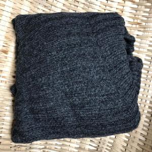 Dark Grey Circular Sweater Image
