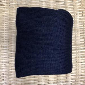 Navy Blue Ruana (Wrap) Sweater Image