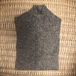 Beige, Cream & Grey Zippered Sweater Image